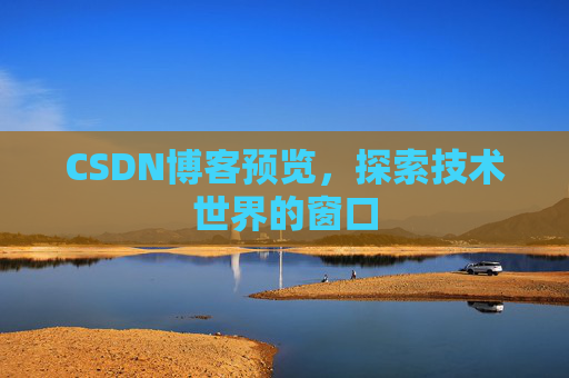 CSDN博客预览，探索技术世界的窗口